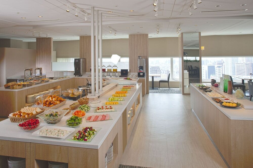 朝食ビュッフェ会場