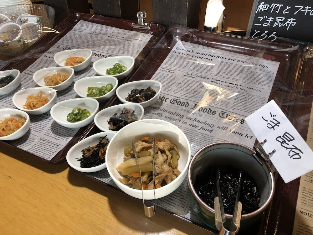 朝食ビュッフェ