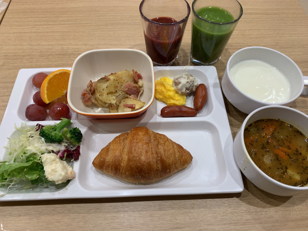 無料の朝食
