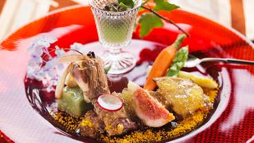 夕食／創作会席料理一例② / 2