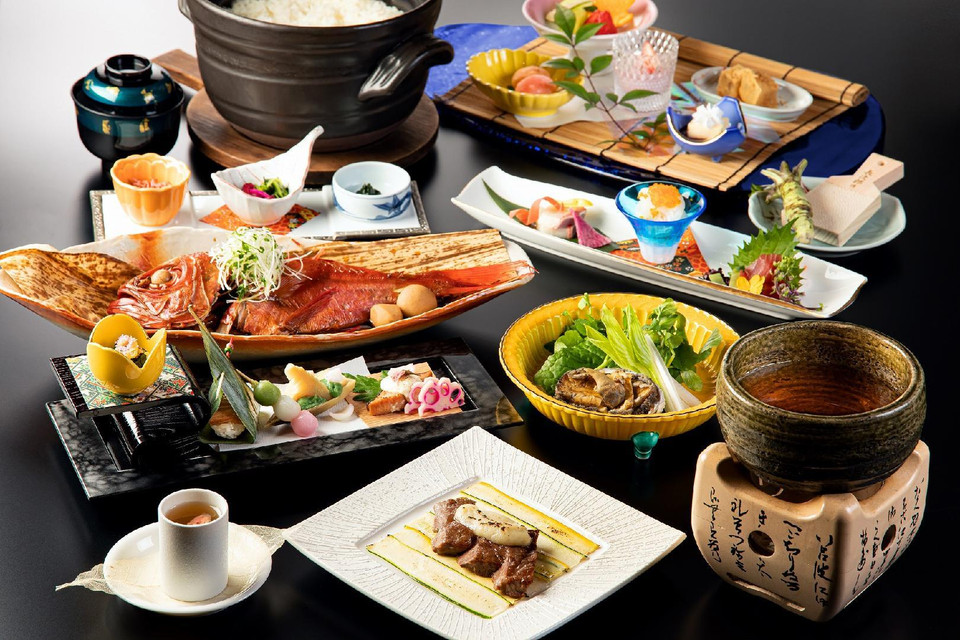 夕食一例①