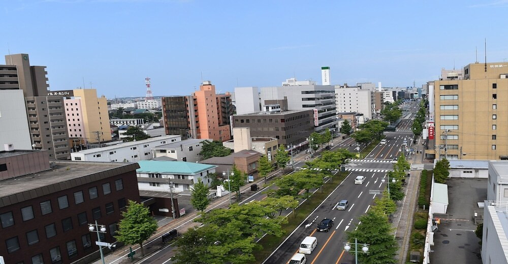 部屋からの景観