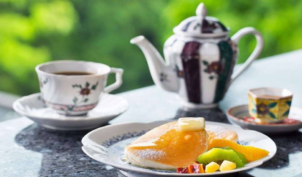 パンケーキとドリンクサービス / 1