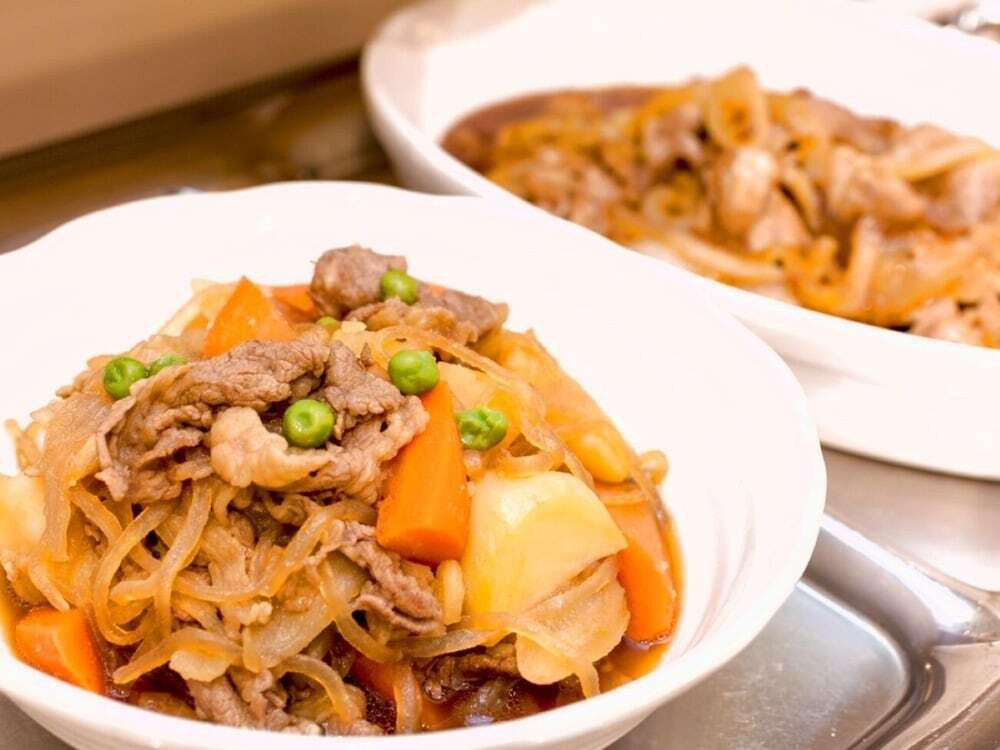 朝食ビュッフェ