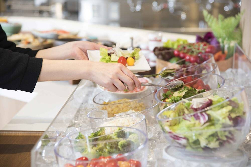 朝食ビュッフェ