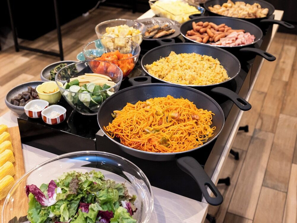 朝食ビュッフェ