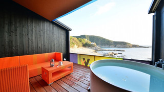 和室　離れ　露天風呂付　シービュー