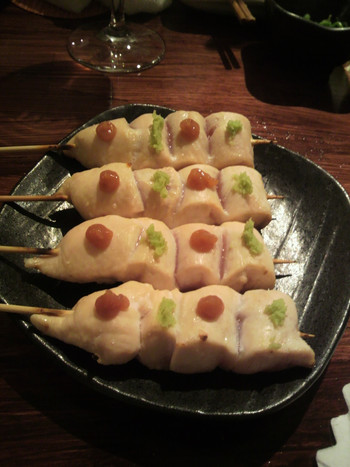 「焼き鳥 あつぽん」料理 8227 鶏もも串