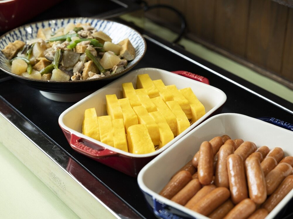 朝食ビュッフェ