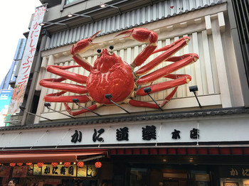 「かに道楽 本店」外観 1165155 2017年2月12日。訪問