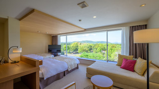 プレミアデラックスルーム 禁煙 (ベッド2台+エキストラベッド1台)