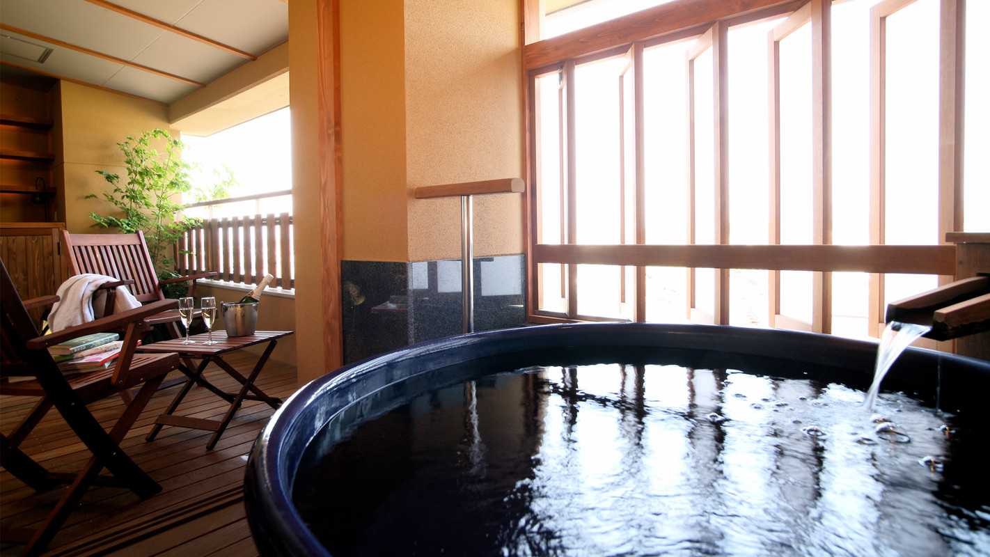 星の棟露天風呂付Aタイプ　スイート和洋室②