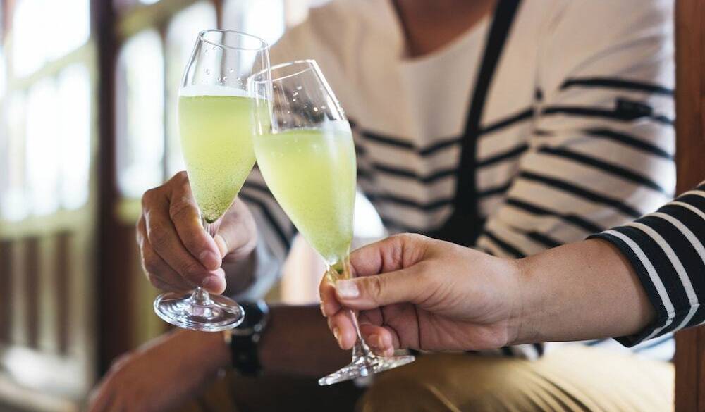 ウェルカムドリンクでひと息 / 5