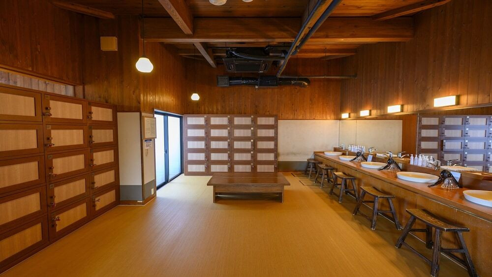 大湯屋 海つばき 脱衣所