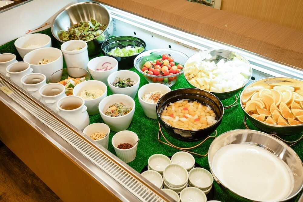 朝食ビュッフェ