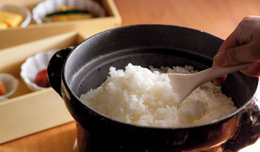 朝食／釜炊きごはん / 3