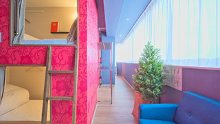 ラグジュアリー ドミトリー ルーム 女性専用 二段ベッド 2名分 (ペット不可)