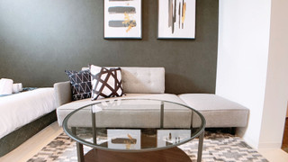 ダブルルーム ダブルベッド2台付 201号室 禁煙(ソファベッド用の寝具は部屋に常備していない為 事前にリクエストが必要)