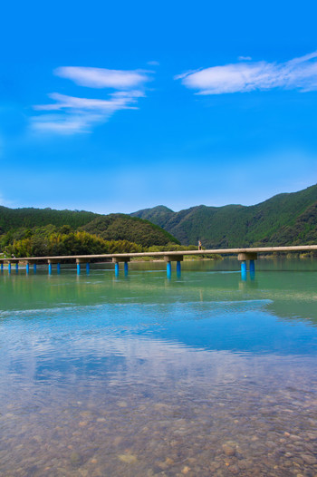 四万十川と佐田沈下橋