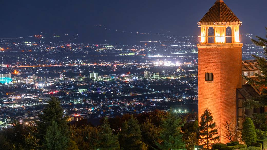 笛吹川フルーツ公園夜景イメージ / 1