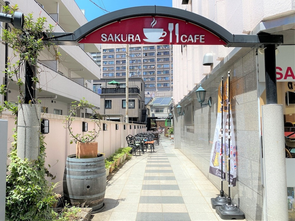 施設の入り口