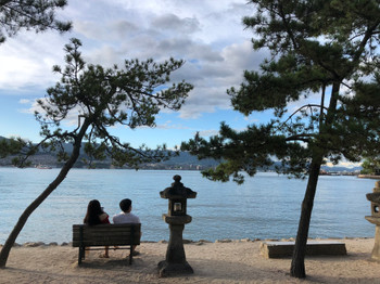 Couple in Miyajima