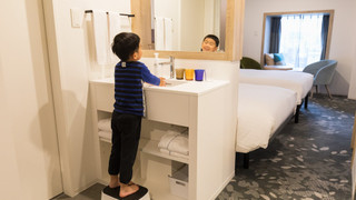 デラックスツイン2名利用 (トイレバス別) - Non - Smoking / Bench Type