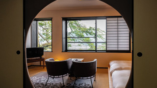 和洋室 ダブル 又は ツインルーム 35平米 (離れの露天風呂付き客室)「禁煙」