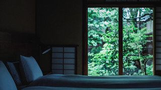 本館104:メゾネット茶室付 デラックス ハリウッドツイン