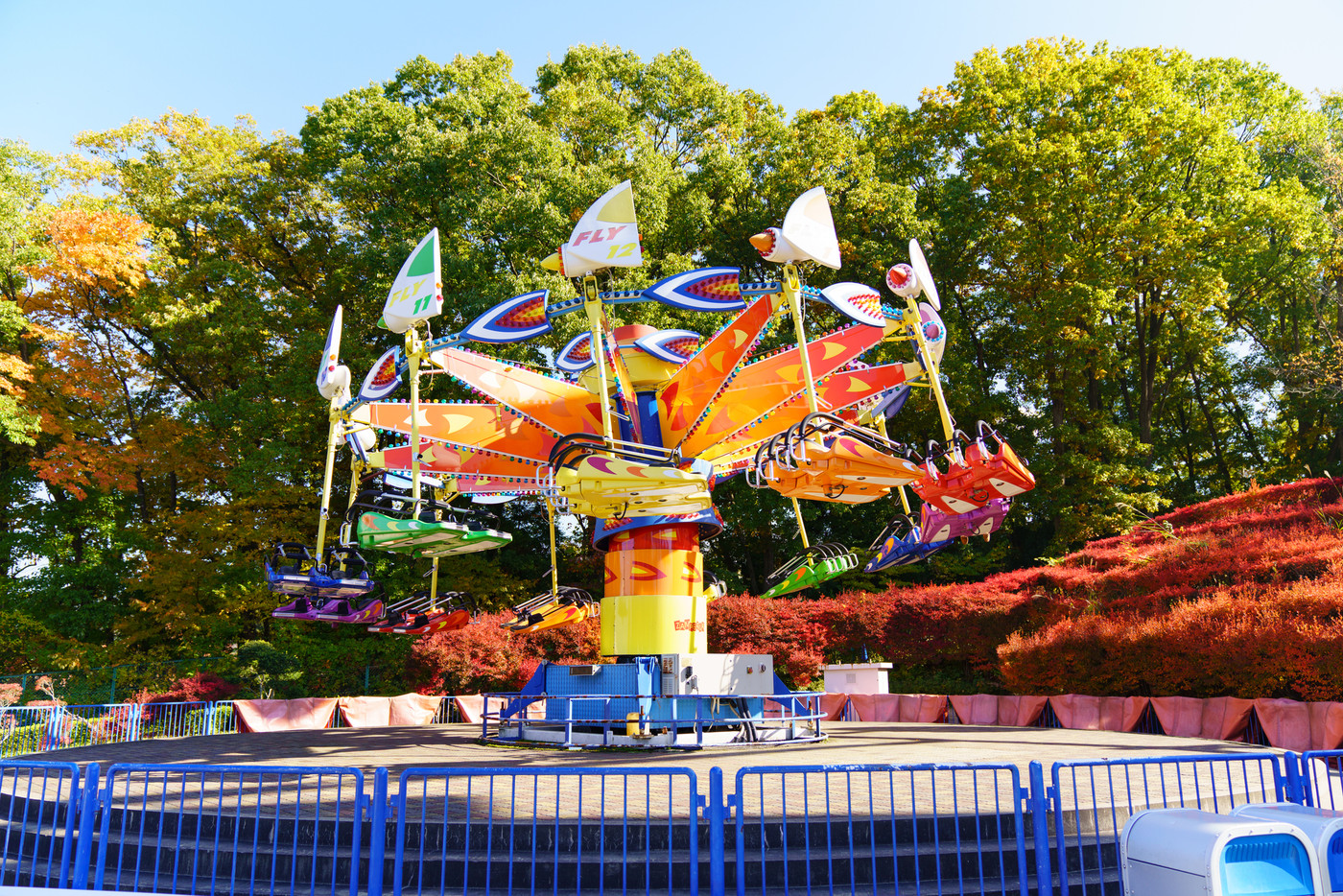 山形県　リナワールドにあるアトラクション