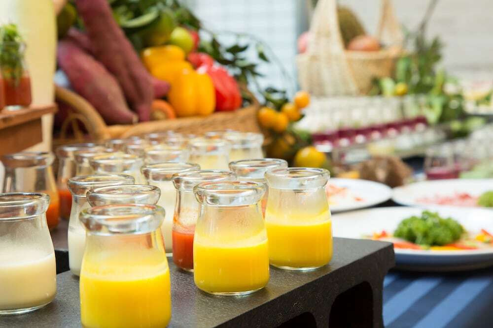 朝食ビュッフェ