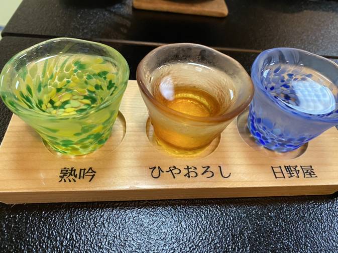 季節の利き酒セット / 4