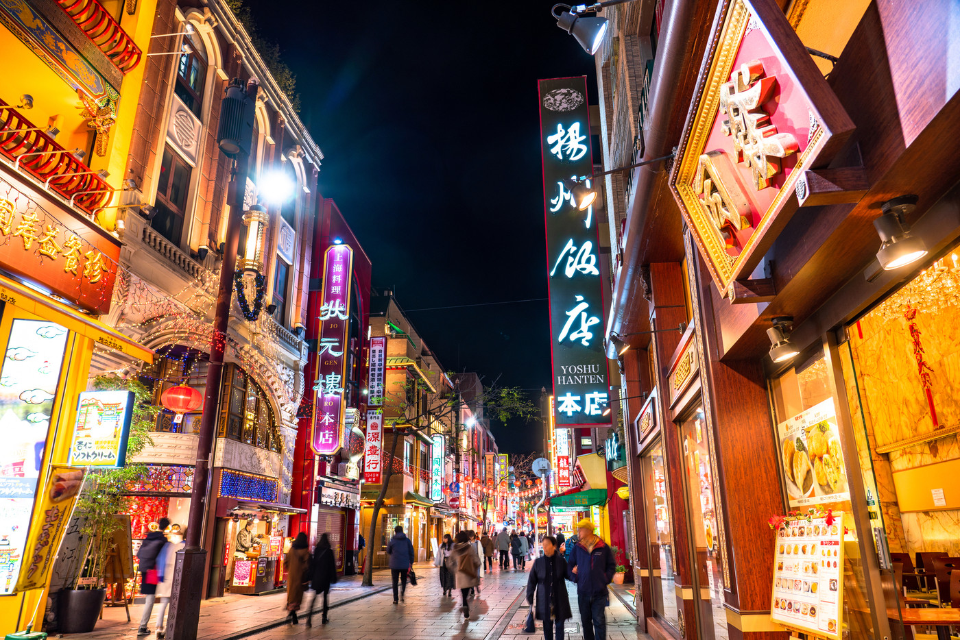 《神奈川県》横浜中華街・夜景