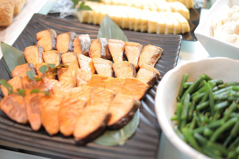 朝食ビュッフェ