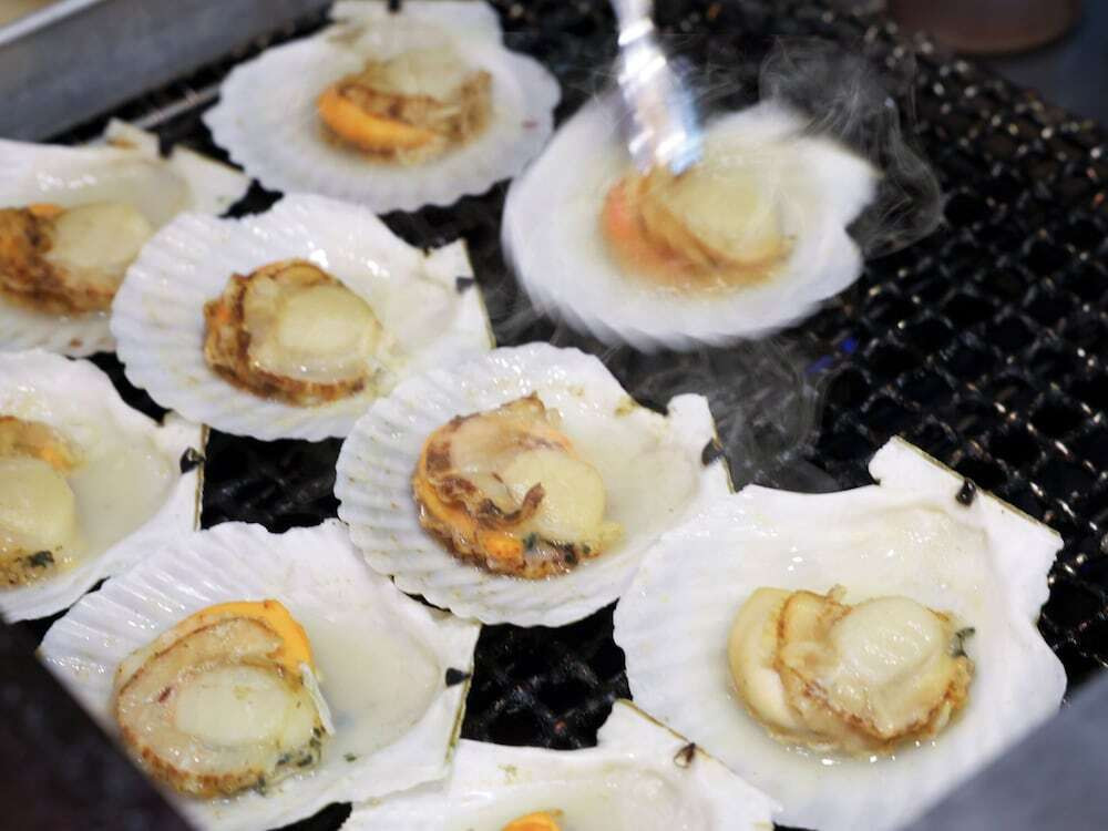 朝食ビュッフェ