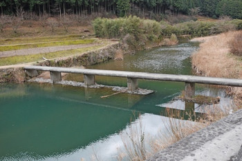 四万十の名物、最上流の沈下橋652935