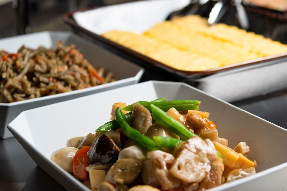 朝食ビュッフェ