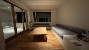 メゾネットアウトドアキッチン ソファスペース / 2