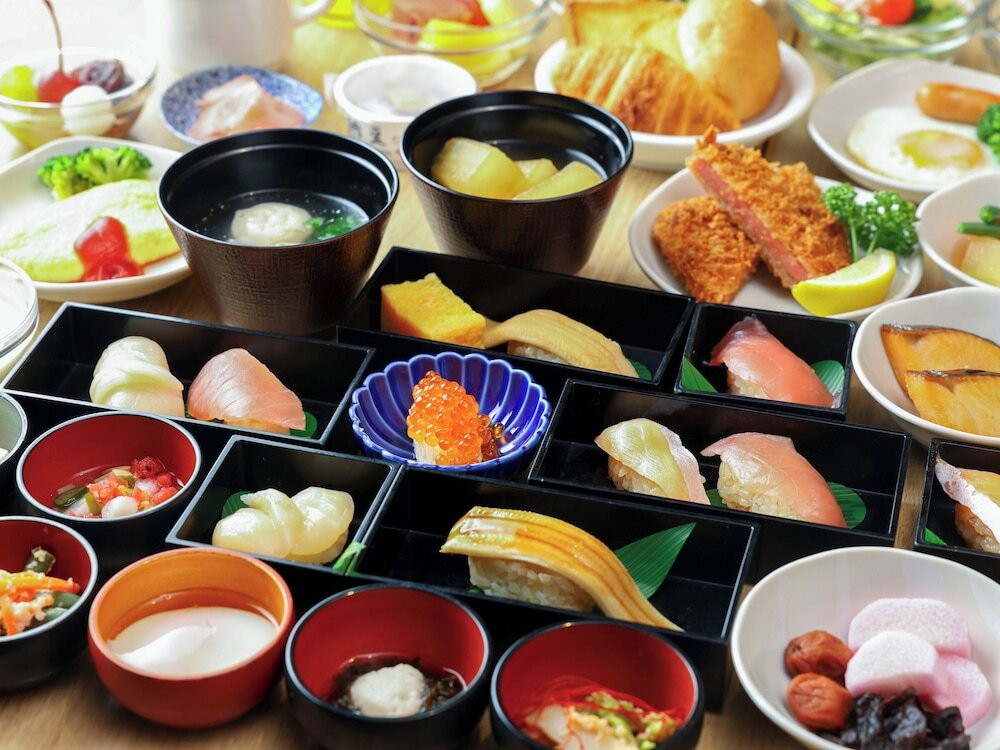 朝食ビュッフェ