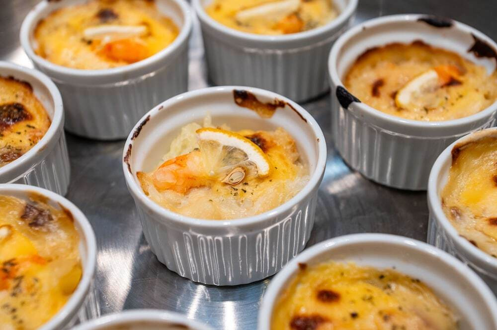 朝食ビュッフェ