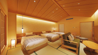 トリプルベッドモダン和室 (禁煙)レストラン食