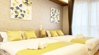 スーペリア ファミリールーム 202号室 禁煙  (ソファベッド用の寝具は部屋に常備していない為 事前にリクエストが必要)