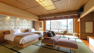 和室　デラックスルーム　露天風呂付 C