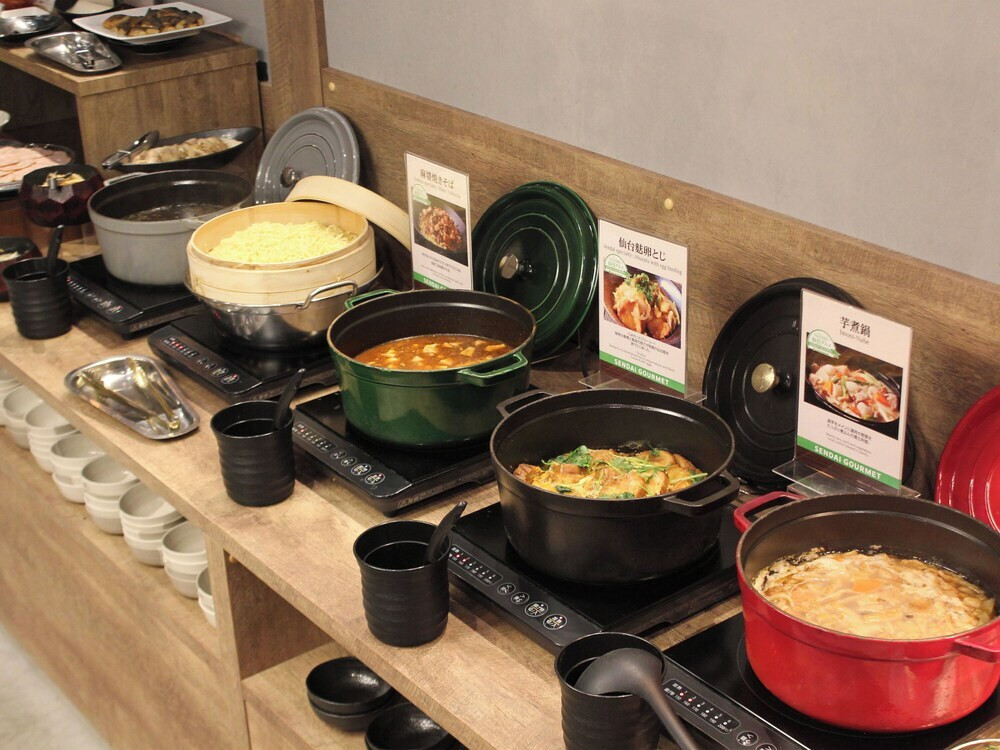 朝食ビュッフェ