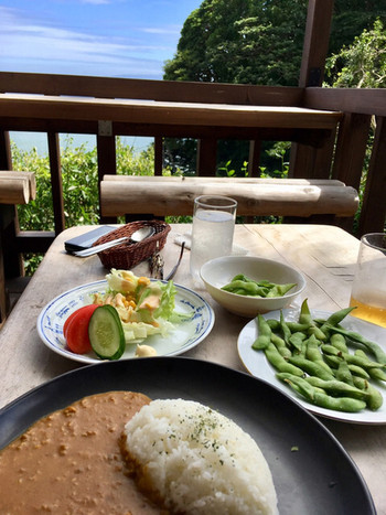 「イカリヤ」 料理 115556157 キーマカレー&枝豆