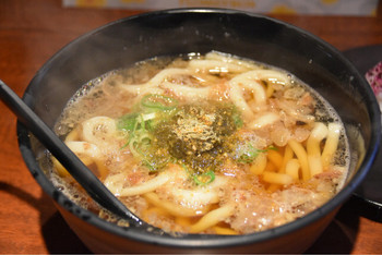 「加寿屋 法善寺」料理 1079959 かすうどん（プレーン）