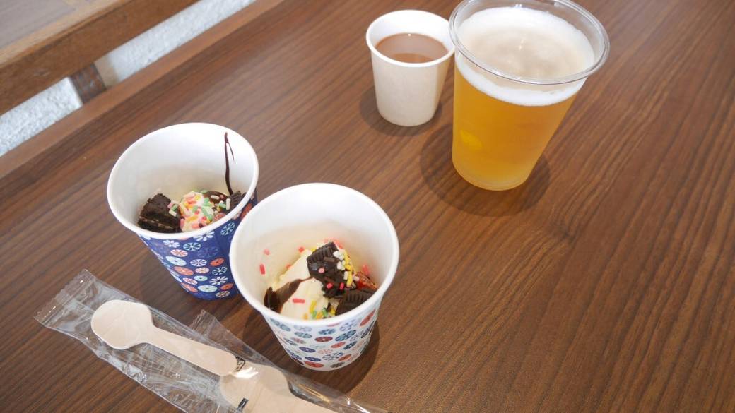 湯上りビールにアイス / 4