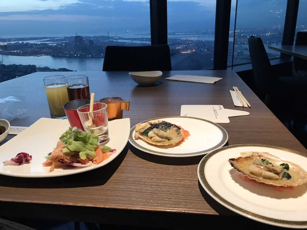 景色も料理もいいですね