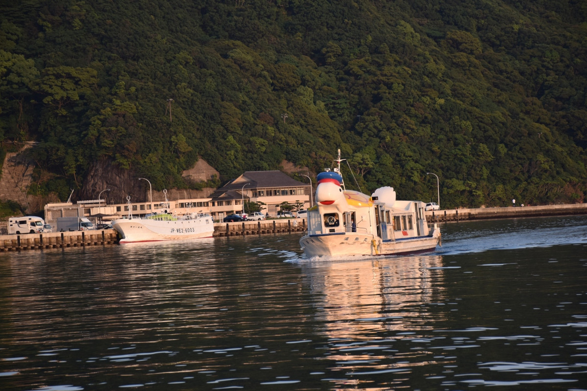 浦島への連絡船