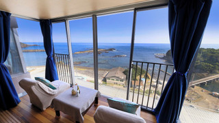 本館402〜404オーシャンビュー和洋室　ツインベッド 禁煙